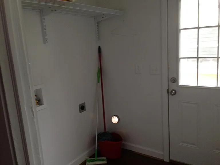 laundry room off kitchen