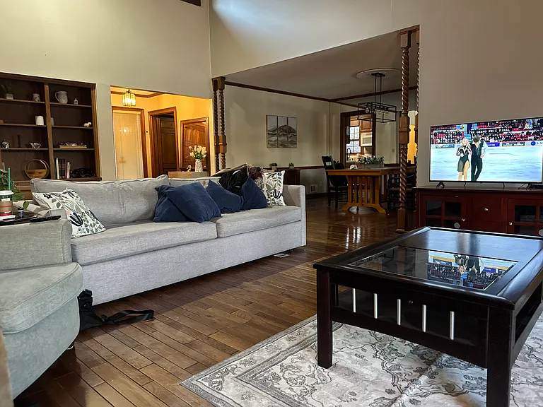 Open spacious concept living room