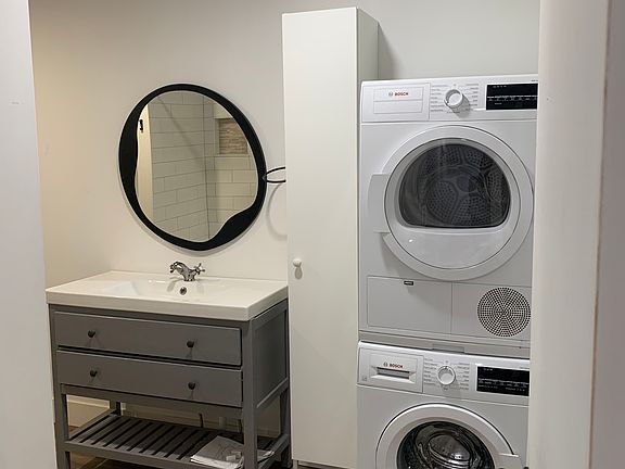 Washer and Dryer in unit