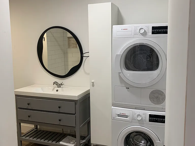 Washer and Dryer in unit
