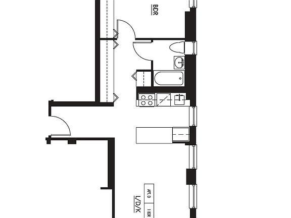 2nd image of 444 W 35th St APT 5D
