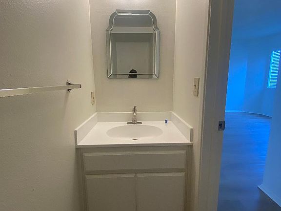Half-bath on living room level.
