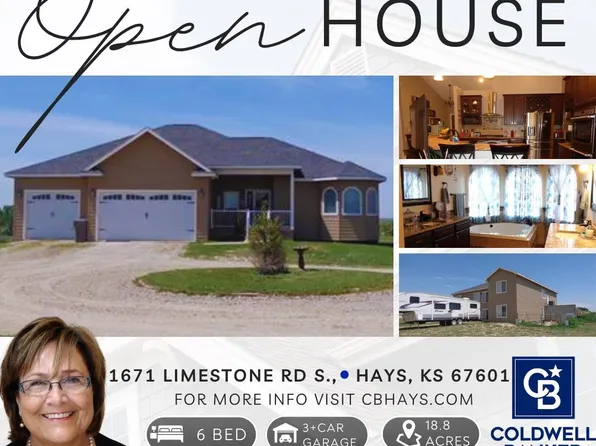 1671 Limestone Rd S, Hays, KS 67601