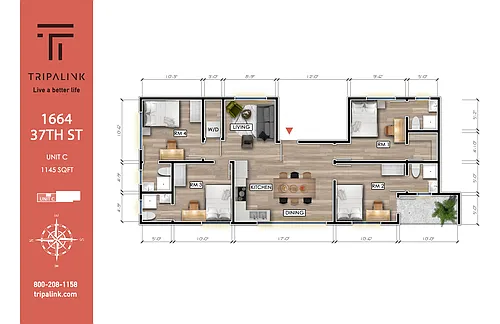 Floor plan C
