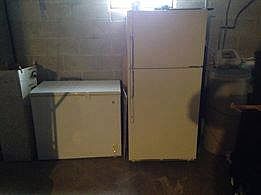 Fridge comes with