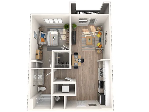 Floor plan A1 *Featured Apartment Home*