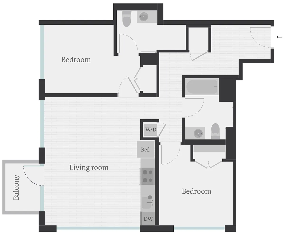 Floor plan Symphony Hall