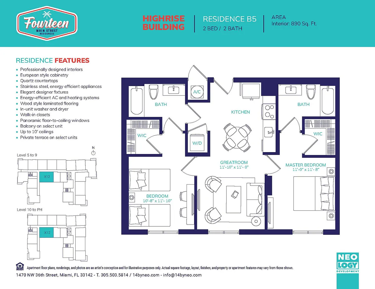 Floor plan B-5