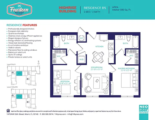 Floor plan B-5
