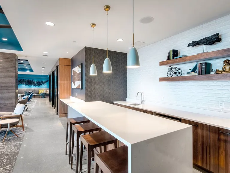 Clubroom with Entertaining Kitchen
