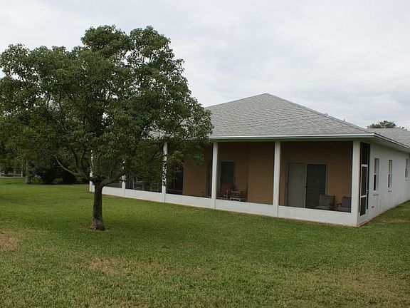 Back yard view