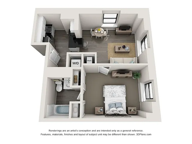 Floor plan The Clyde