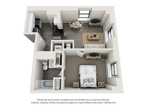 Floor plan The Clyde