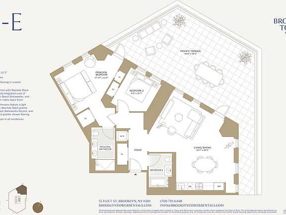 2nd image of 55 Fleet St #20E