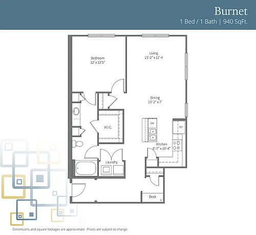 Floor plan Burnet