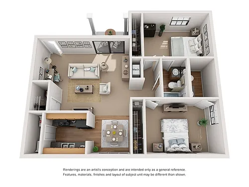 Floor plan Olive