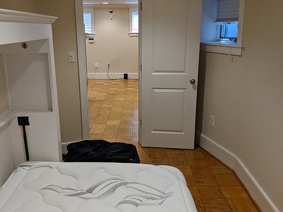 View out bedroom to living room