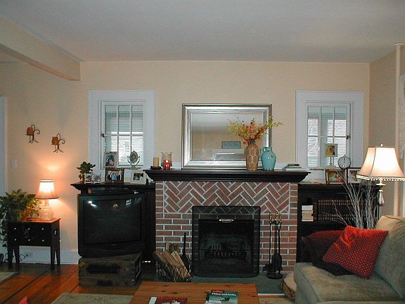 Cozy Living Room with Fireplace