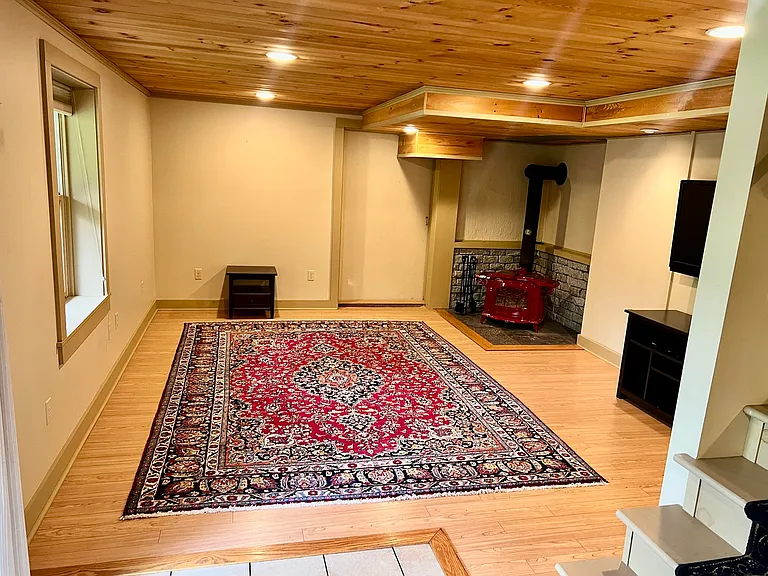 Walkout basement family room