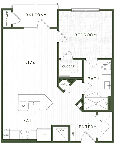Floor plan A2
