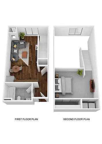Floor plan Studio Loft
