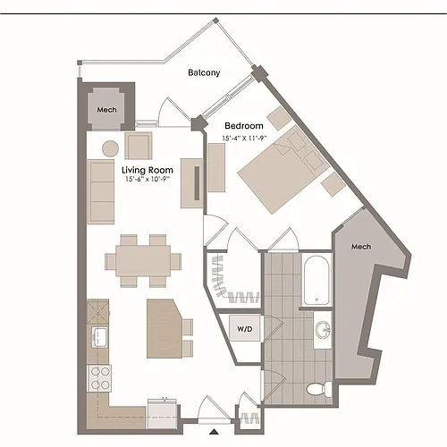Floor plan A3-B