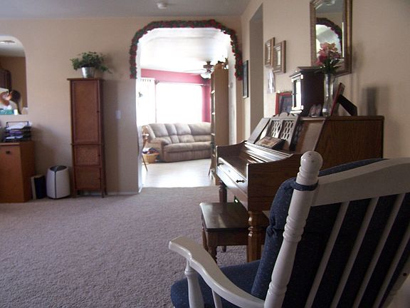 Living Room View toward the Family Room