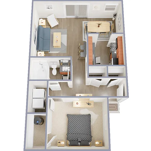 Floor plan The Cambridge