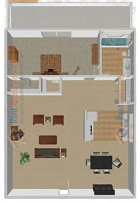 Floor plan 1X1