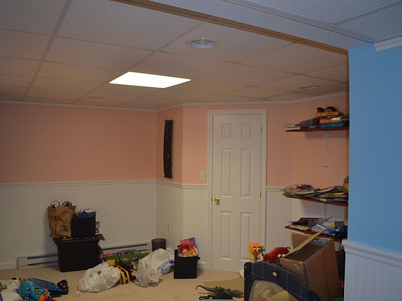 play area in basement