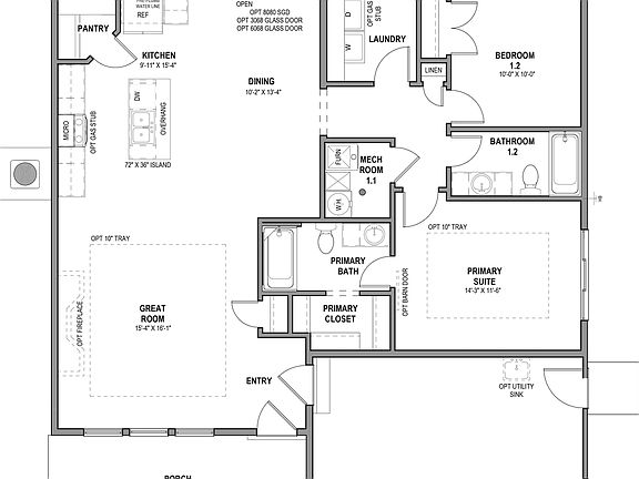 Main Level - Slab on Grade
