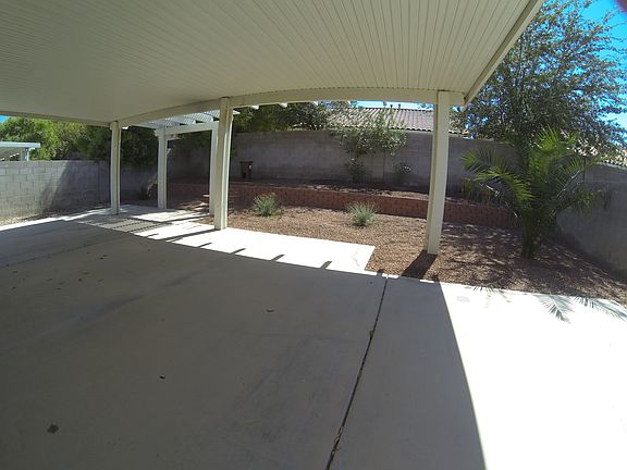 large covered patio