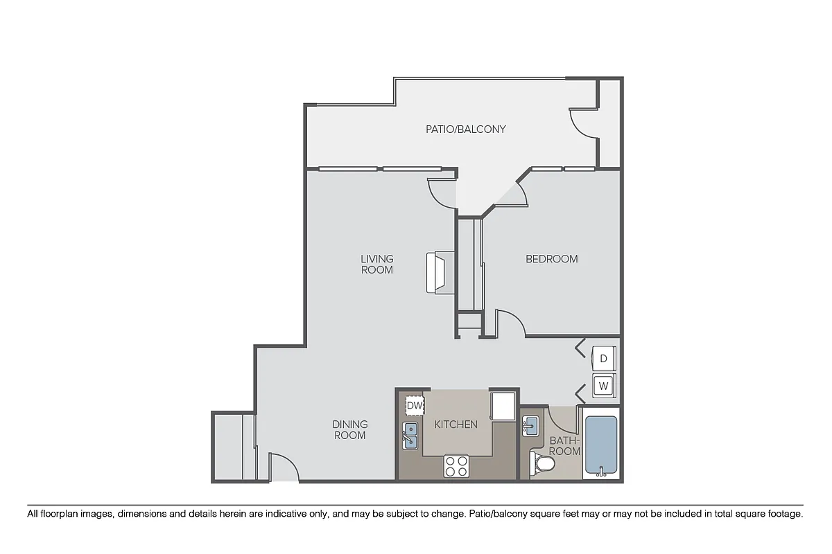 Floor plan Mendocino