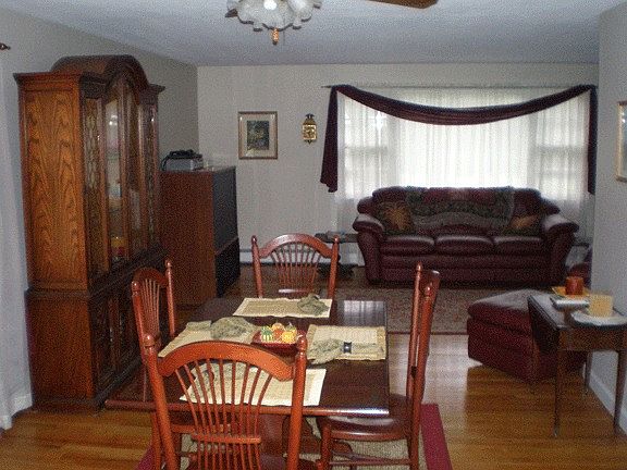 Dining Room viewing Living Room