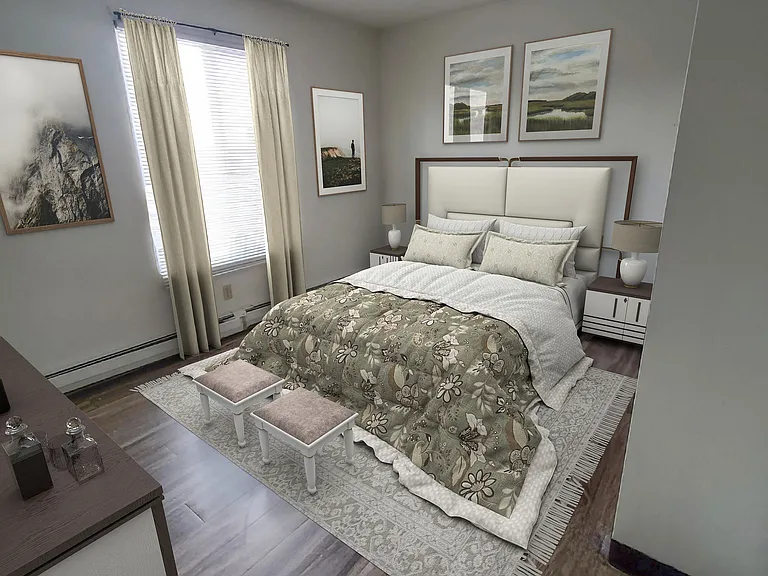 2 Bed, 1 Bath