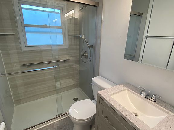 Total remodeled bath with walk in shower