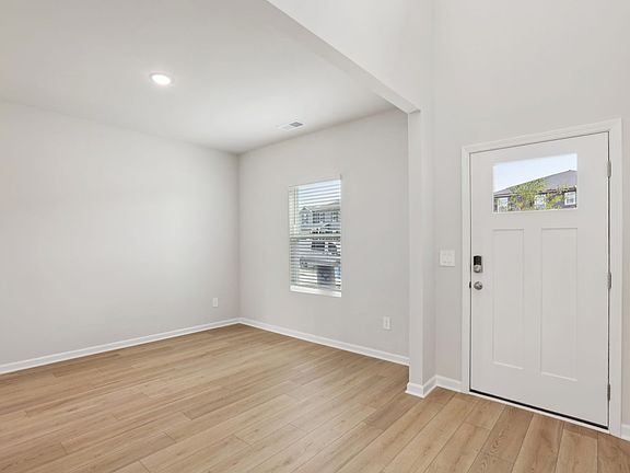 Entry in the Johnson floorplan at a Meritage Homes community in Angier, NC.