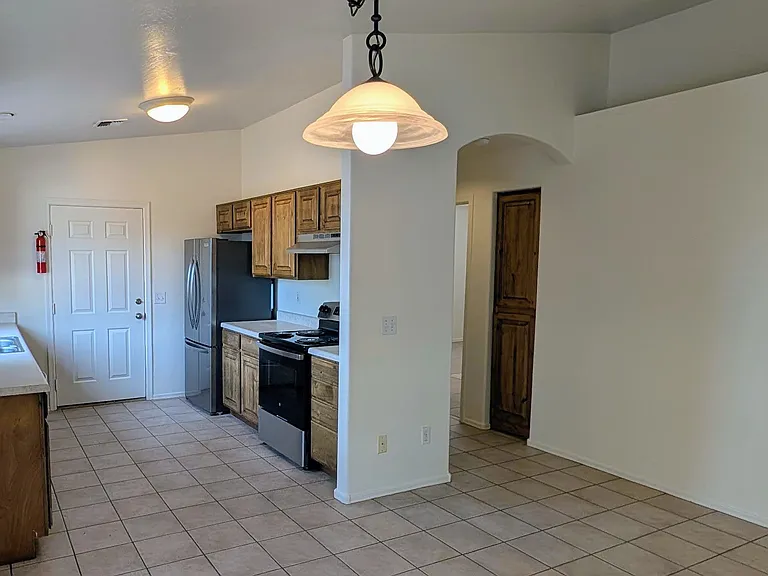 Enjoy a seamless, practical layout that connects your kitchen and dining spaces into one cohesive hub.
