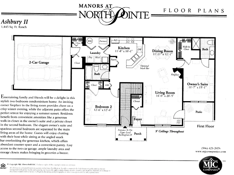 condo floor plan