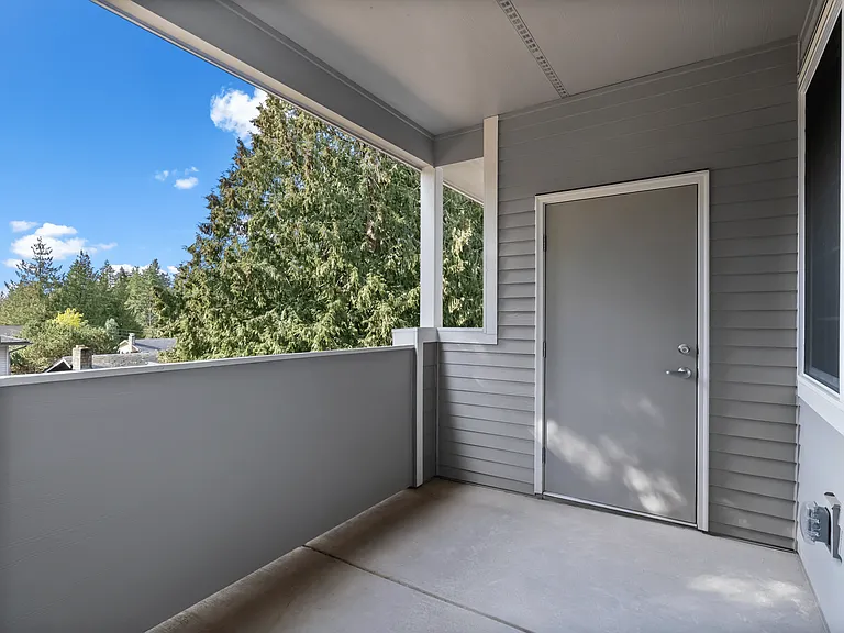 Relax on your private covered balcony. Relax on your private covered balcony.