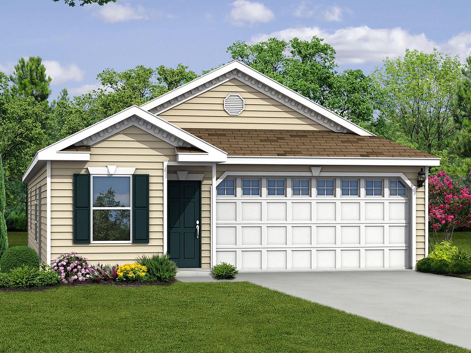 Elevation T Siding Facade with Opt Garage Door