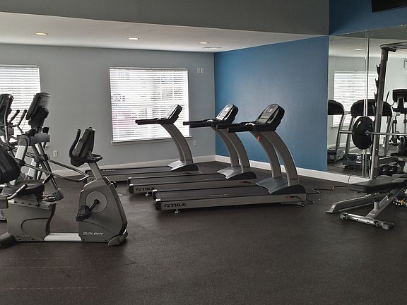 State of the art fitness center with crossfit equipment
