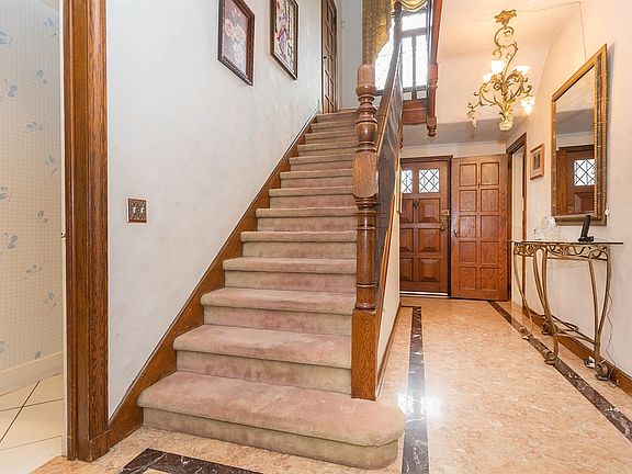 Beautiful Marble Center Hall
