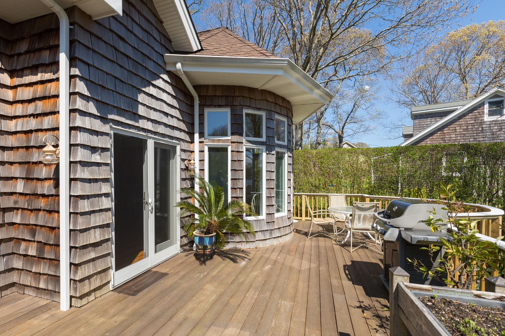  Deck off sunroom/living/kitchen