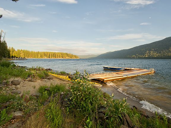Dock & beach facing SE