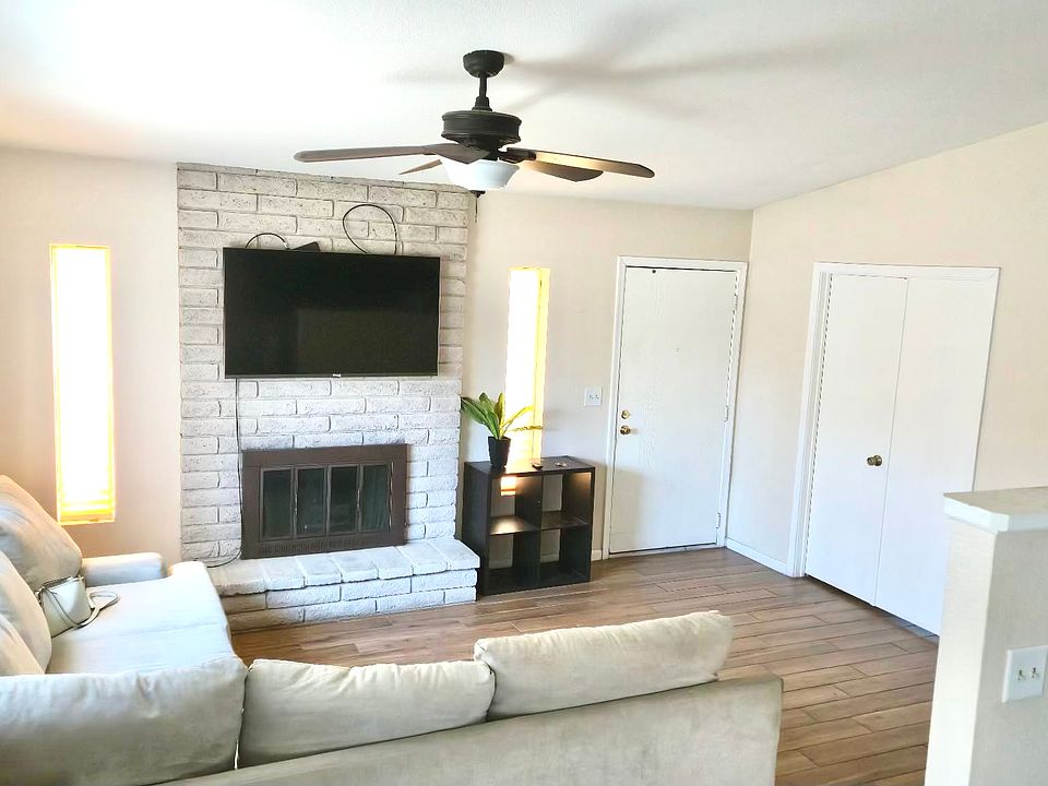 Living room furniture pictured included with rental (optional)