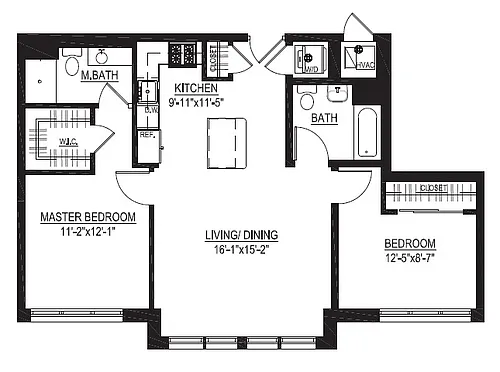 Floor plan 22F