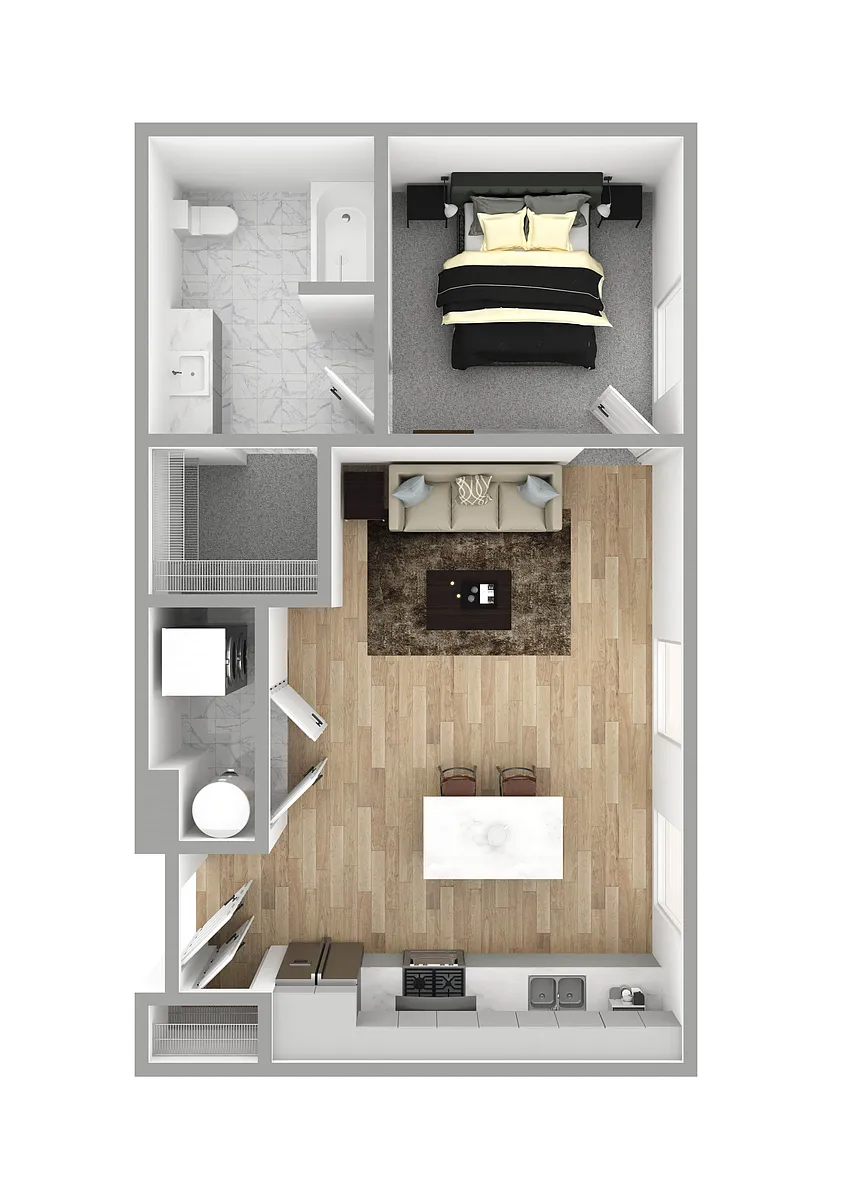 Floor plan 101A