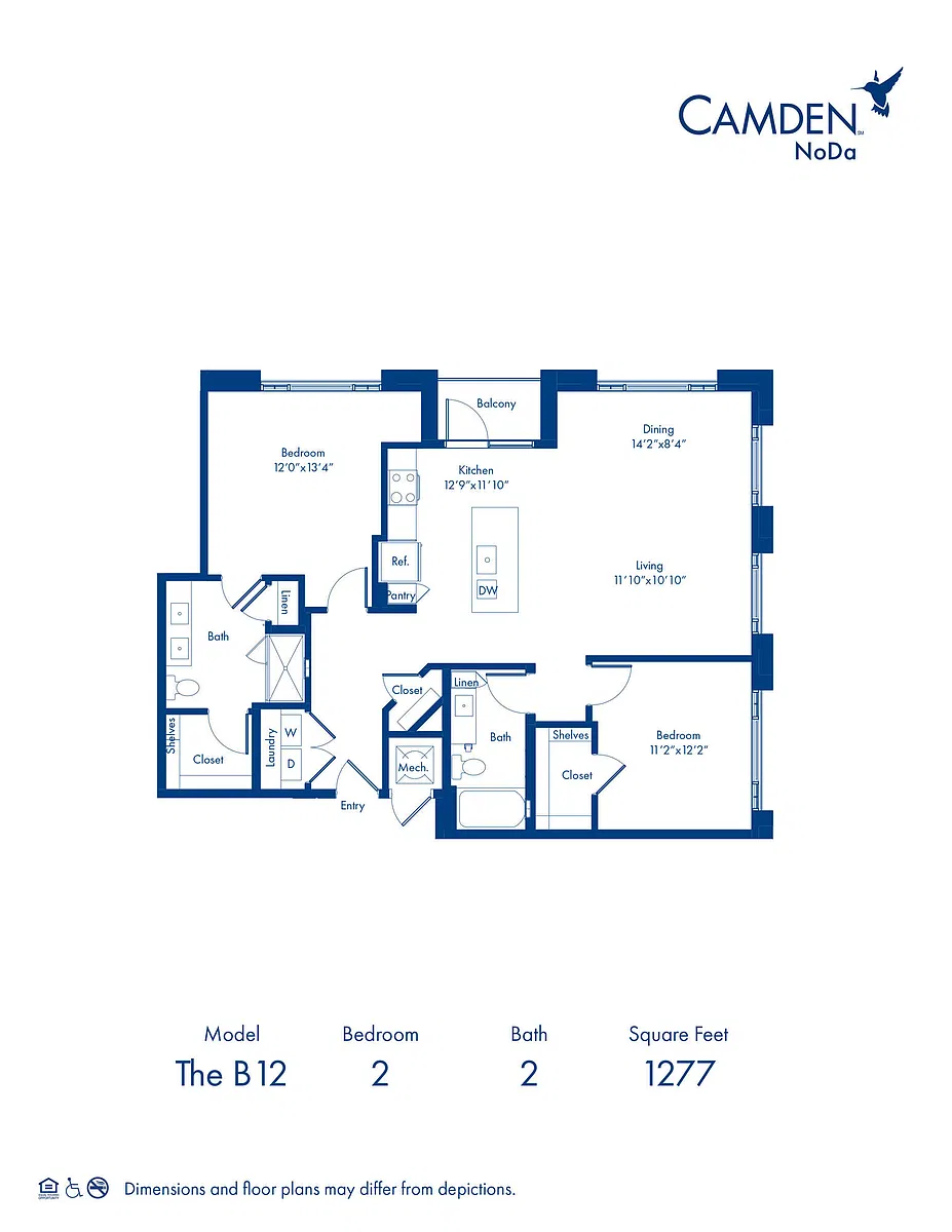 Floor plan B12