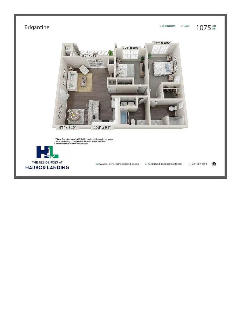 Floor plan Brigantine